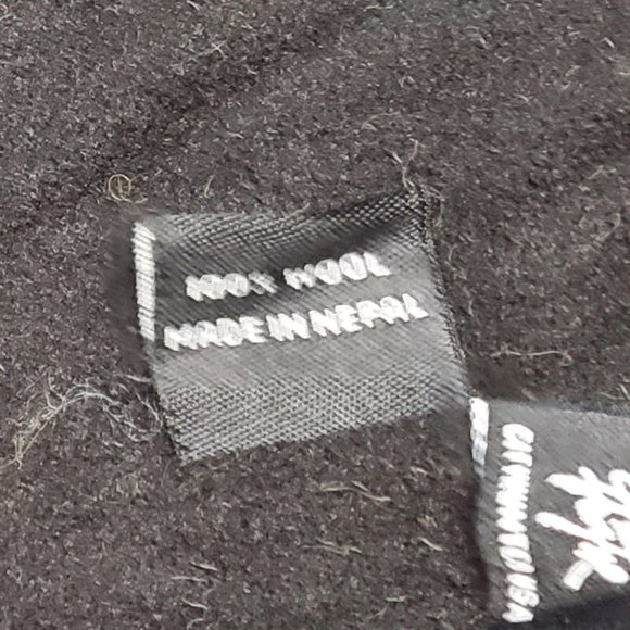 Wool Hat Salamander Design One Size Green - Picture 5 of 5